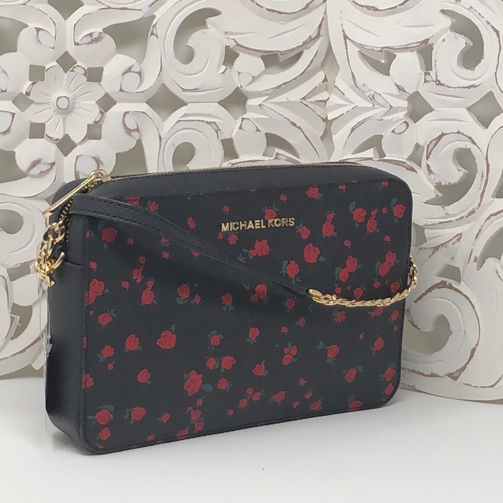 Nwt Michael Kors Jet Set item crossbody - Picture 5 of 6